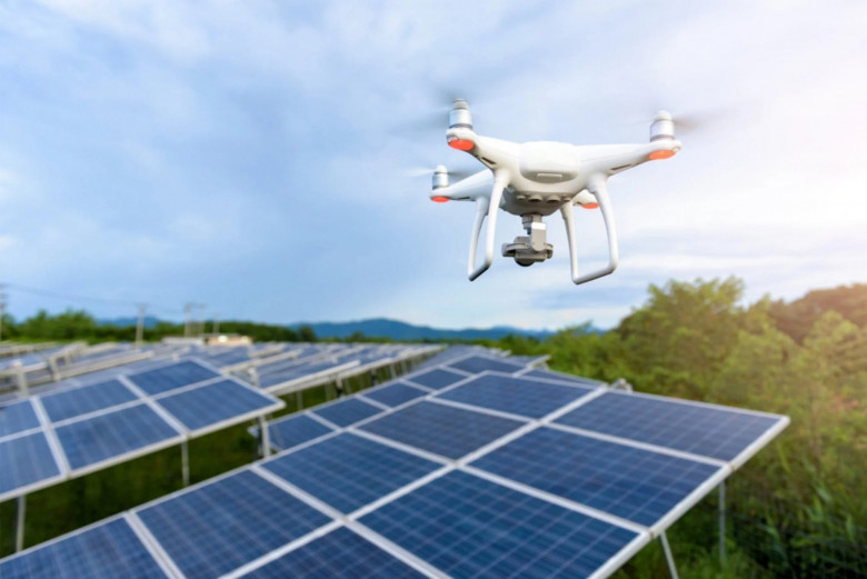 drone survey in gwalior