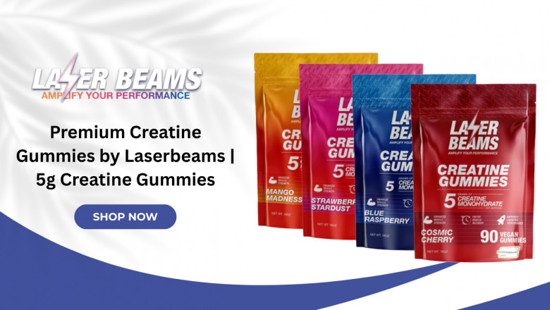 Premium Creatine Gummies by Laserbeams | 5g Creatine