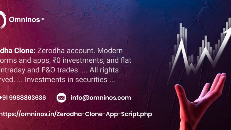 Zerodha Clone App Development by Omninos: Features, Benefits, and Cost