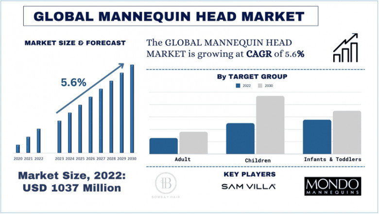 Mannequin Head Market Size, Share, Growth, Segments, and Forecast 2030