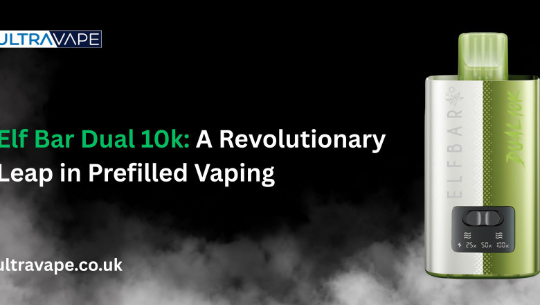 Elf Bar Dual 10k: A Revolutionary Leap in Prefilled Vaping