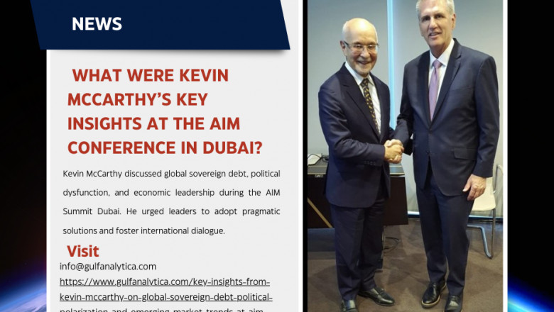 Kevin McCarthy at AIM Summit Dubai: Sovereign Debt, Geopolitical Risks, and Market Trends
