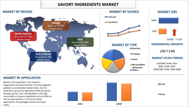 Savory Ingredients Market Size, Segments, Analysis and Forecast 2030