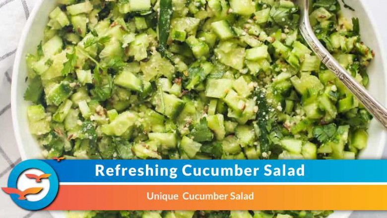Cucumber Salad for Diabetes Patient