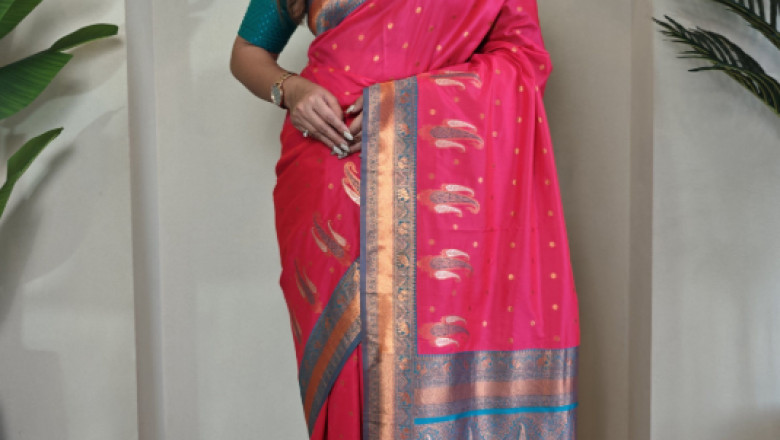 Embrace Elegance with Pink Saree and Plain Saree Styles