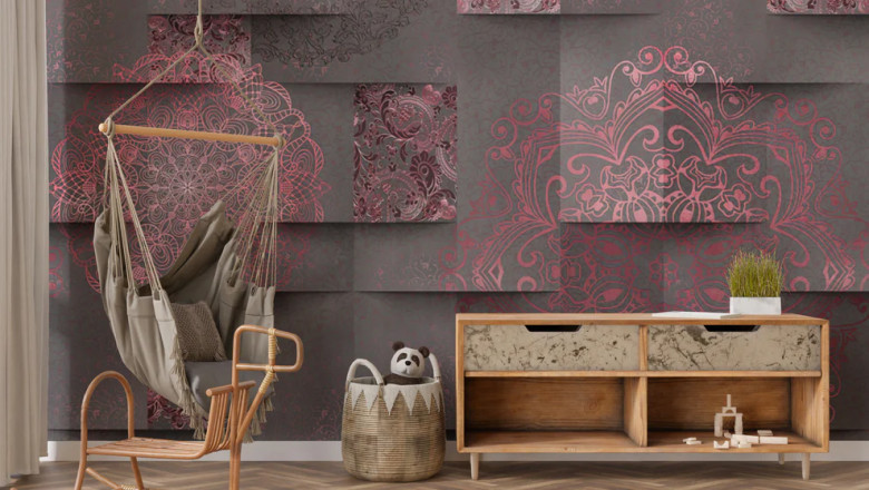 What Are Some Creative Ways to Use Abstract Art Wallpaper in Home Decor?