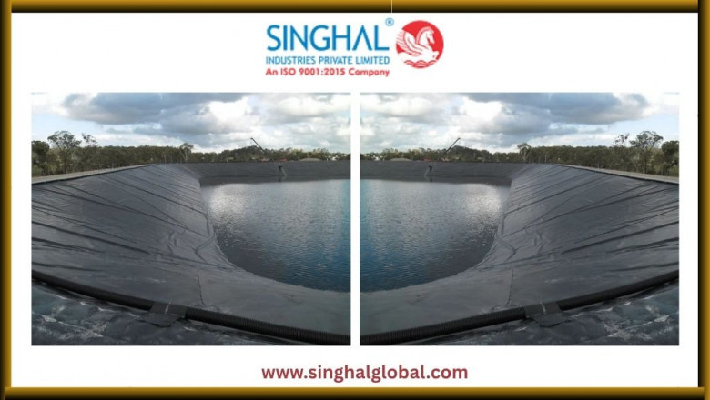 HDPE Geomembrane for Sustainable Ground and Water Control