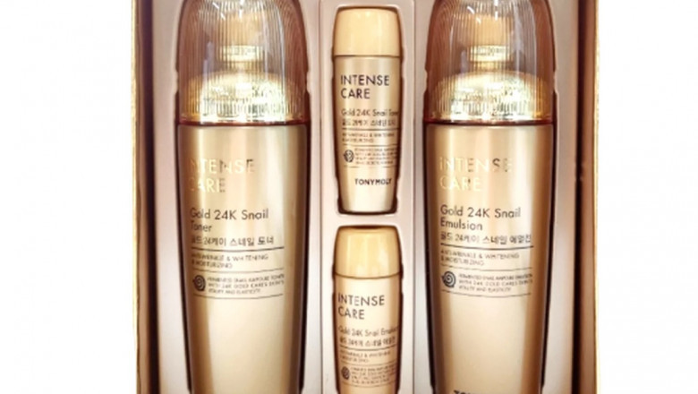Intense Care Gold 24K Snail Set - Korean Gold Snail