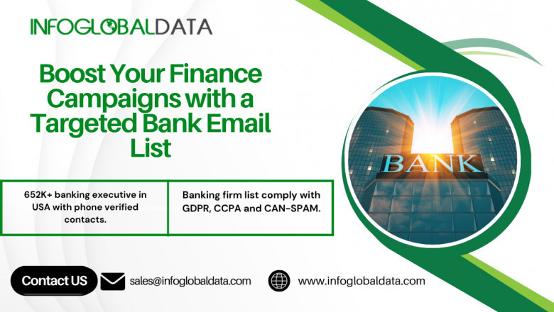 Boost Your Finance Campaigns with a Targeted Bank Email List | InfoGlobalData