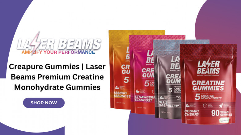 Creapure Gummies | Laser Beams Premium Creatine Monohydrate Gummies