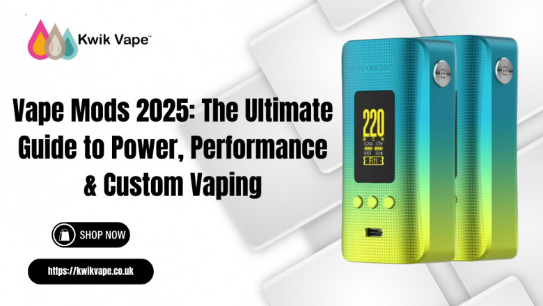 Best Vape Mods UK 2025 | Shop Top Mods at Kwik Vape
