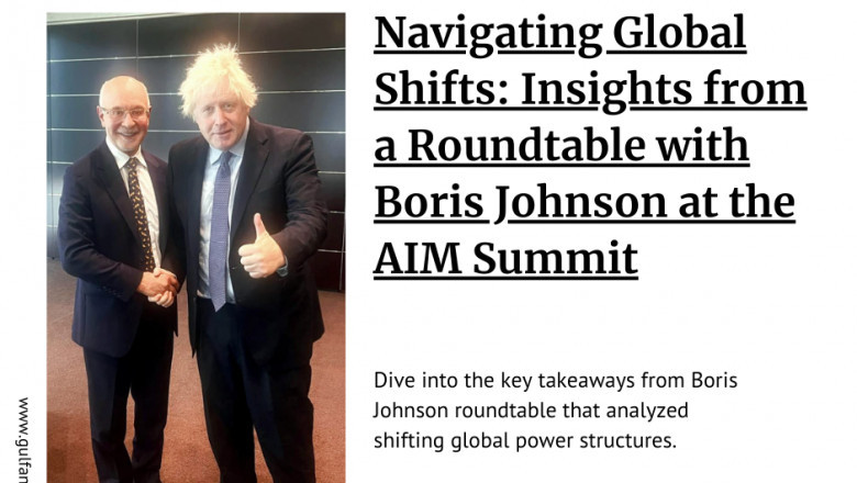 Navigating Global Shifts: Insights from Boris Johnson and David Gibson-Moore at the AIM Summit