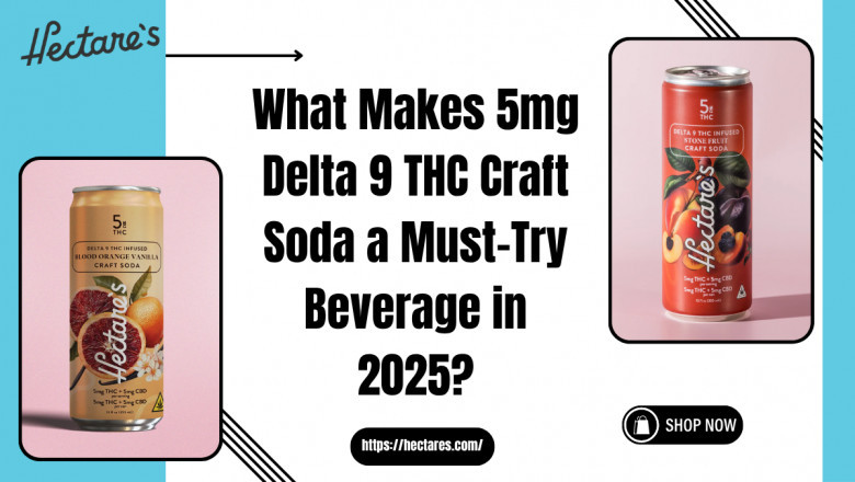 5mg Delta 9 THC Craft Soda | Hectare’s Legal THC Drinks