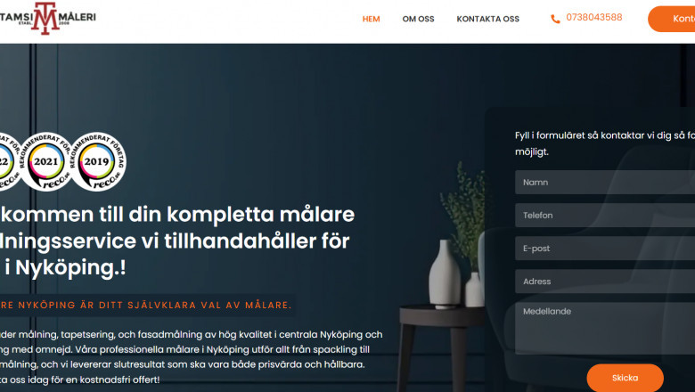 Prisjämförelse Målare i Nyköping 2025