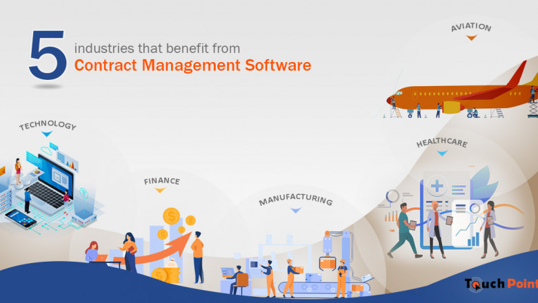 5 industries that benefit from contract management software