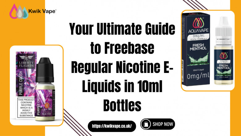 Freebase Regular Nicotine E-Liquids 10ml UK | Kwik Vape