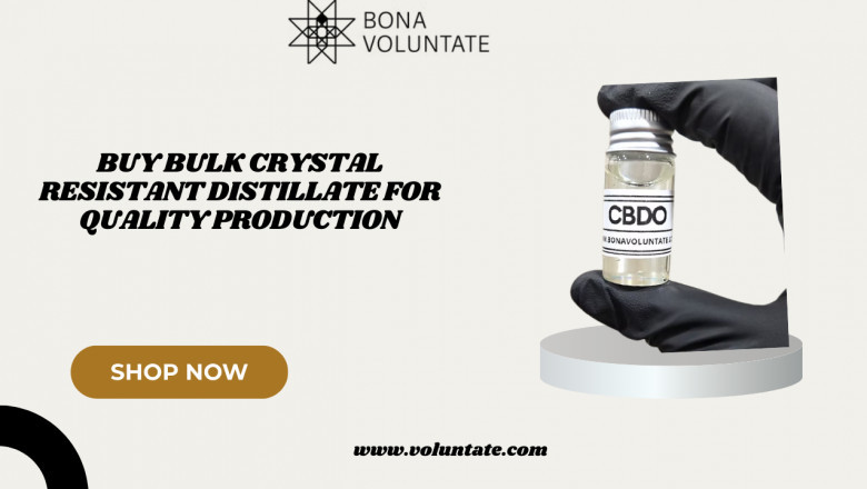 Buy Bulk Crystal Resistant Distillate for Quality Production