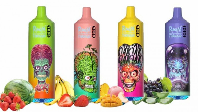 R and M Tornado 9000 Puffs Box of 10