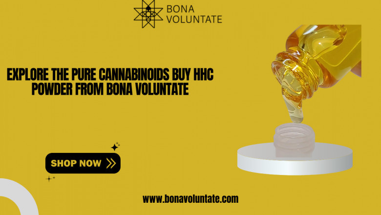 Explore the Pure Cannabinoids Buy HHC Powder from Bona Voluntate