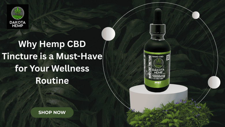 Hemp CBD Tincture | Organic Hemp Extract by Dakota Hemp