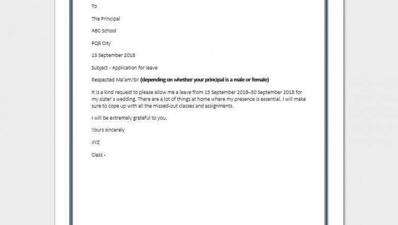 How to Write a Leave Application for Family Function