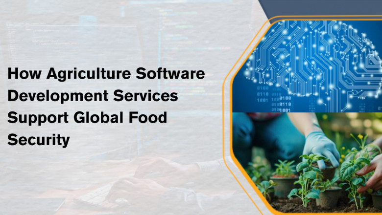 How Agriculture Software Development Services Support Global Food Security