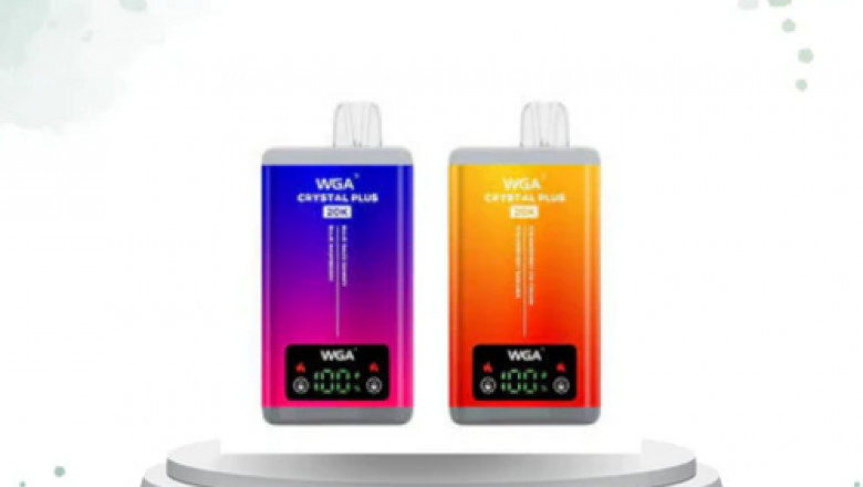 WGA Crystal Plus 20000 Box of 10 – Long-Lasting Vape Power