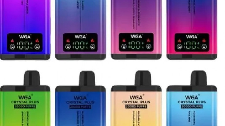 WGA Crystal Plus 20000 Puffs Vape Box of 10
