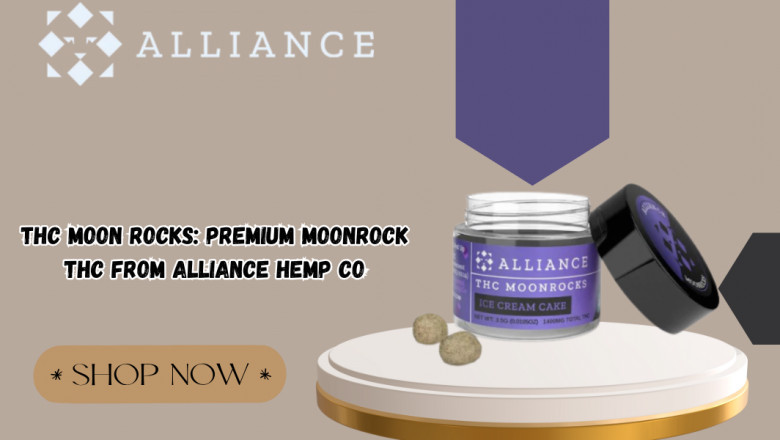 THC Moon Rocks: Premium Moonrock THC from Alliance Hemp Co