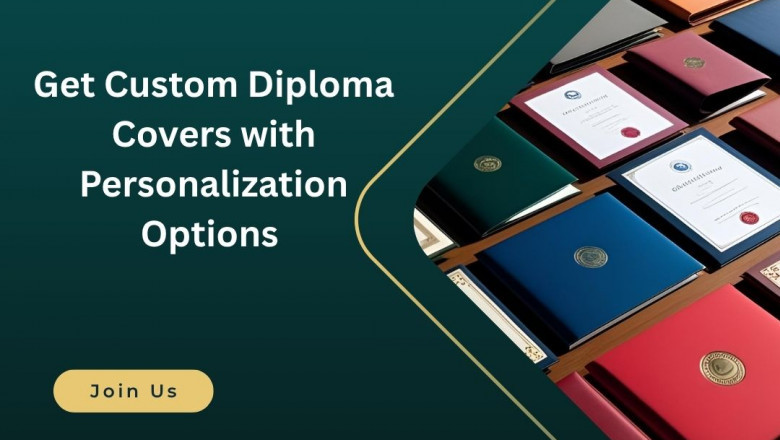 Get Custom Diploma Covers with Personalization Options | Diploma Covers