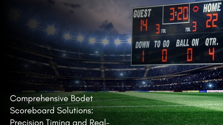 Smart Scoreboards for UAE Schools: Bodet's Innovative Solutions