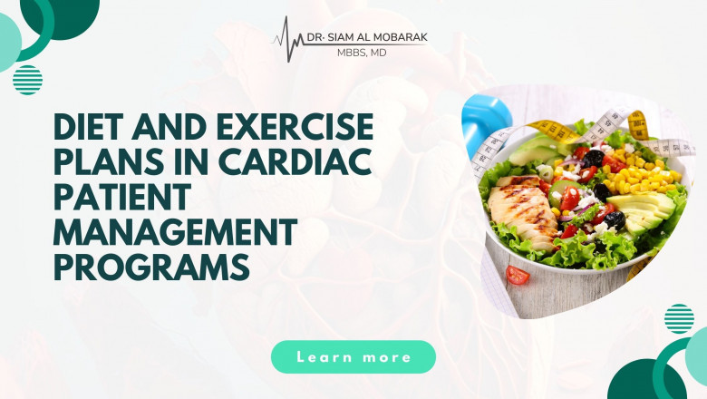 Diet and exercise plans in cardiac patient management programs