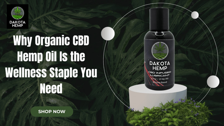 Organic CBD Hemp Oil by Dakota Hemp | Pure &amp; Lab-Tested