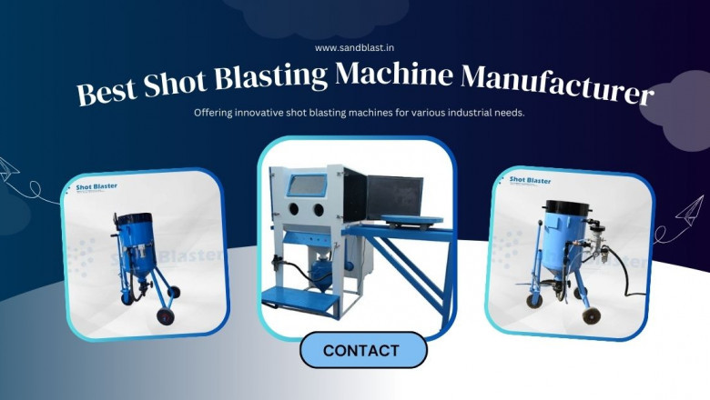 Portable Shot Blasting Machine for Underwater Components