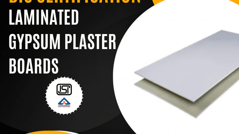 EVTL is the leader in BIS certification for coated/laminated gypsum plaster boards