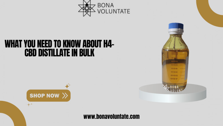 Buy H4-CBD Distillate in Bulk | Bonavoluntate USA Supply