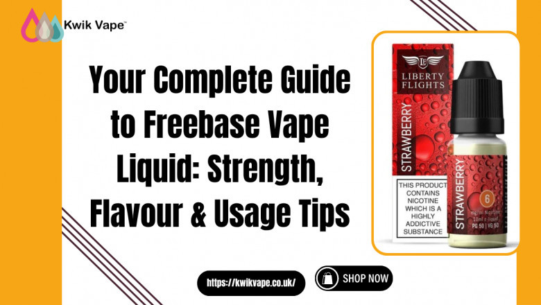 Freebase Vape Liquid by Kwik Vape | Strong, Smooth 10ml Options