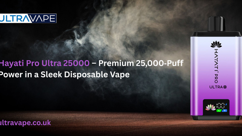 Hayati Pro Ultra 25000 – Premium  25,000‑Puff Power in a Sleek Disposable Vape
