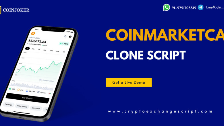 Build a High-Traffic Crypto Market Site with Our CoinMarketCap Clone Script