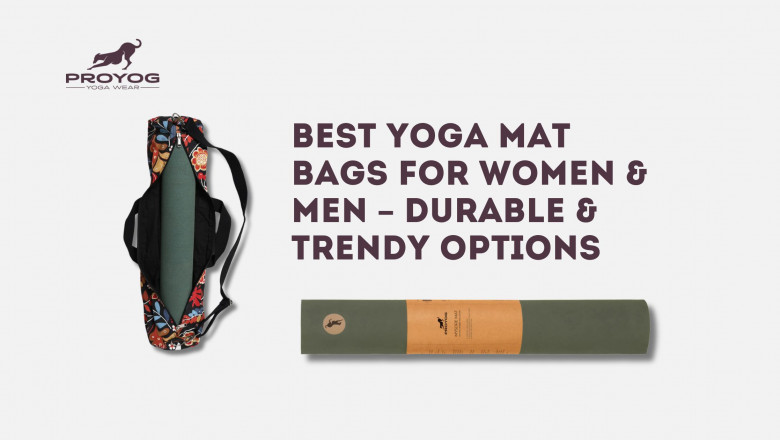 Best Yoga Mat Bags for Women &amp; Men – Durable &amp; Trendy Options