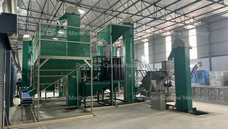 Fully Automatic Cashew Processing Plant for Seamless, High-Volume Production