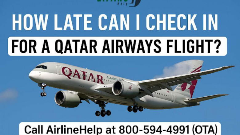 How Late Can I Check in for a Qatar Airways Flight?