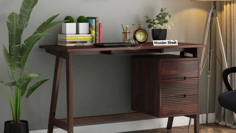 Study Table with Storage: Declutter Your Workspace with Style