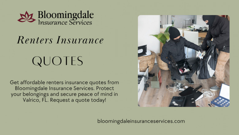 Instant Renters Insurance Quotes Near You – Bloomingdale Insurance Services