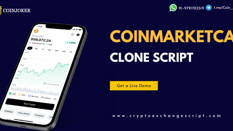 Real-Time Market Insights Made Easy with a CoinMarketCap Clone Script