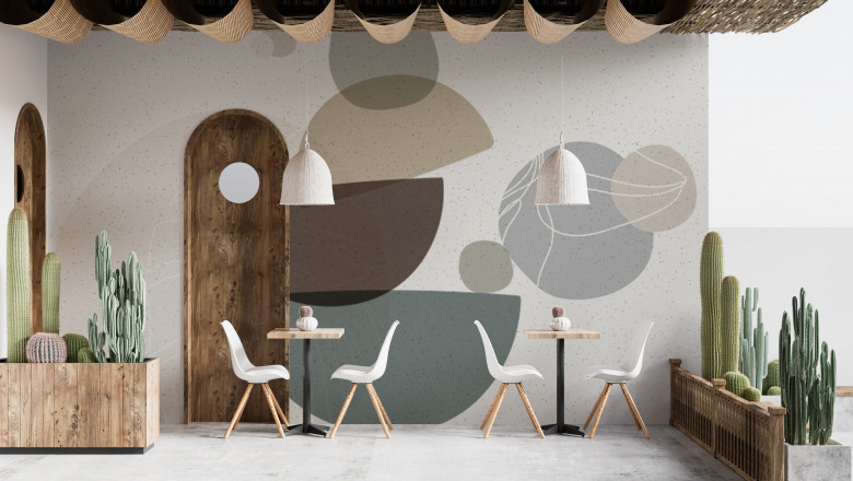 Stylish Ways to Combine Contemporary and Beach-Themed Wallpaper