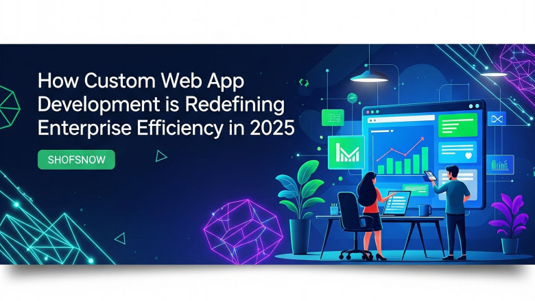 How Custom Web App Development is Redefining Enterprise Efficiency in 2025
