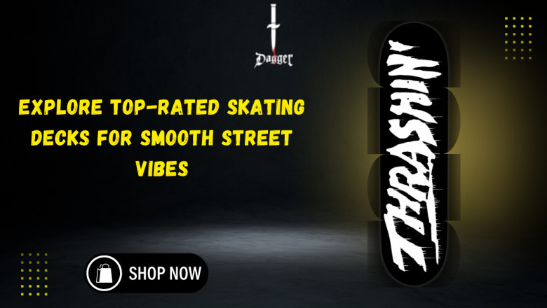 Skating Decks Built for Real Riders – Dagger Thrashin Deck