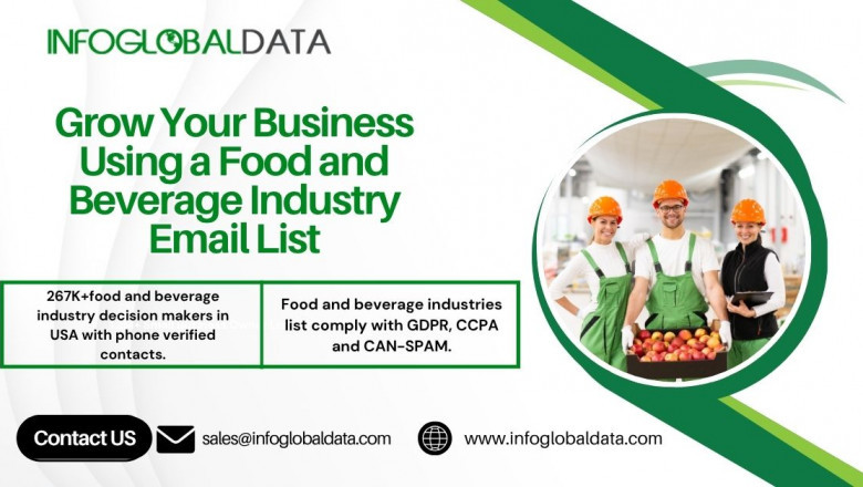 Grow Your Business Using a Food and Beverage Industry Email List