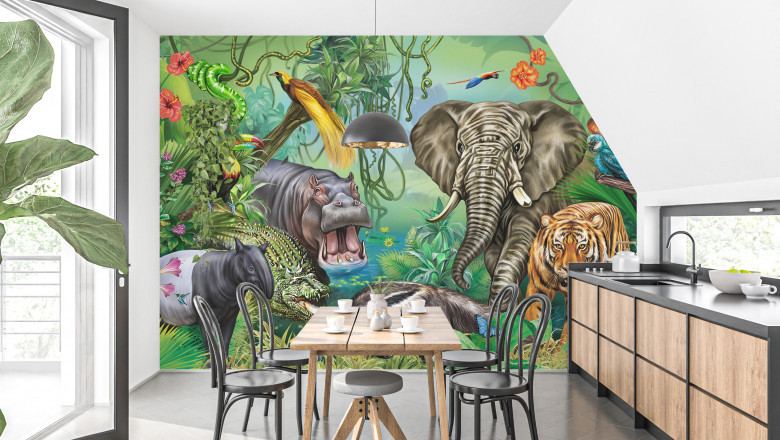 How to Style Your Home with Nature Wallpaper